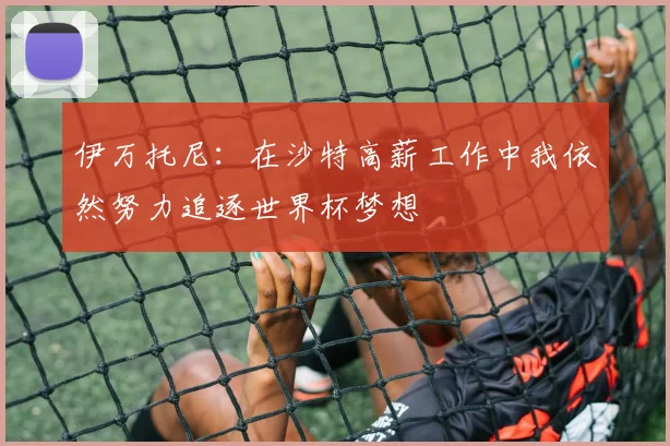 伊万托尼：在沙特高薪工作中我依然努力追逐世界杯梦想